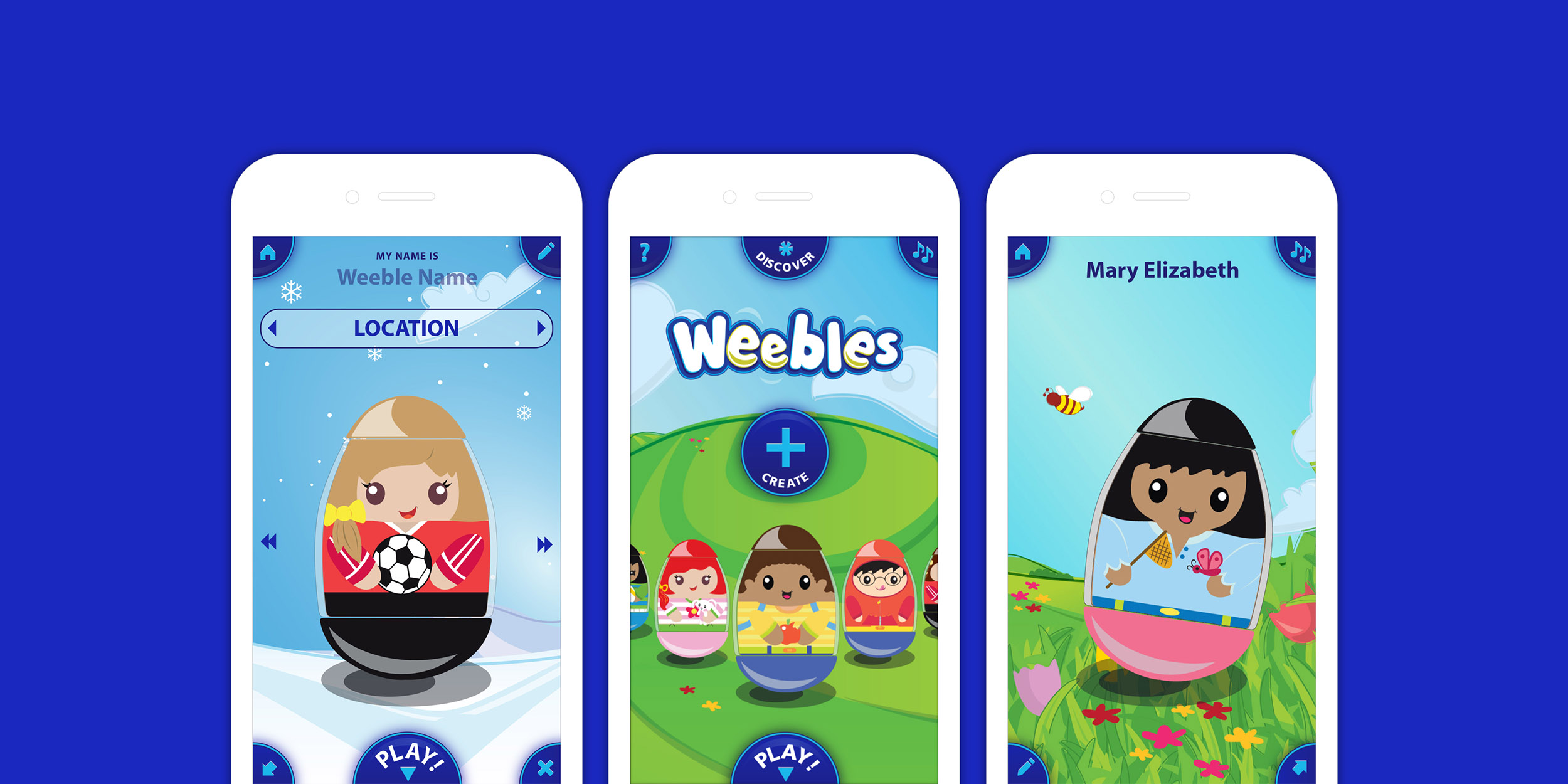 Weebles Interface Examples